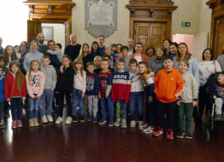 Lugo: visita in Rocca per i bimbi ucraini