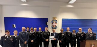 Il Prefetto saluta i Carabinieri di Ravenna
