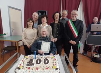 Festeggiati a Voltana i cento anni di Ugo Pozzetto