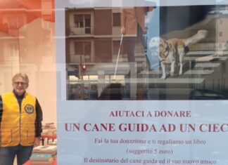 Aperta “La bottega di Natale: libri usati in cambio di un offerta per un cane-guida per un cieco