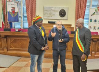 Delegazione del Camerun in visita fra le zone colpite dall’alluvione