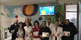 Round Table 11 Ravenna dona i libri “Mostruosa Mente” al reparto Pediatria dell’Ospedale