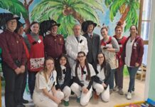 Bersaglieri in corsia nel reparto di Pediatria a Ravenna