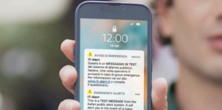 Bassa Romagna: un messaggio da IT-alert per simulare il collasso della diga di Ridracoli