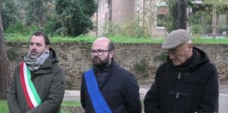 Inaugurata la lapide in onore di Walter Ruffato, ucciso da un soldato tedesco a Ravenna