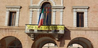 Castel Bolognese: esposto uno striscione per Giulio Regeni