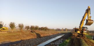 Conselice: al via i lavori di ripristino del Diversivo in valle per la sicurezza idraulica