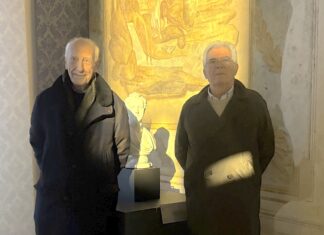 L’ex Ministro Claudio Martelli in visita ai Musei Byron e del Risorgimento