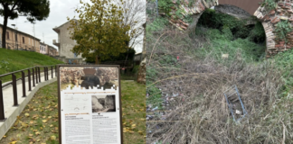 Ancisi (LpRa): Vergognosa indecenza di Porta Teguriense, antico ingresso di Ravenna, appena restaurata