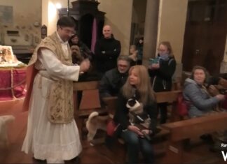 La benedizione degli animali a Sant’Agata Maggiore