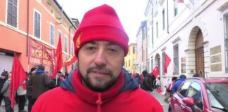 Contratto nazionale metalmeccanici: presidio dei sindacati davanti alla sede di Confindustria