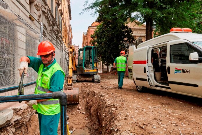 Cantiere piazza Mazzini