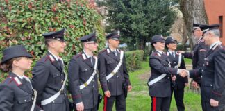 Diciannove giovani militari destinati ai Carabinieri della Provincia di Ravenna