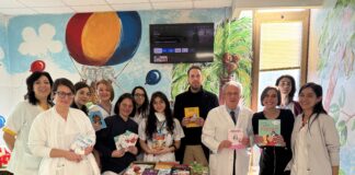 Tanti libri in dono alla Pediatria di Ravenna