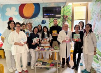 Tanti libri in dono alla Pediatria di Ravenna