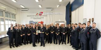Visita del Comandante Interregionale Marittimo Flavio Biaggi alla Guardia Costiera di Ravenna