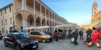 Scontro auto-bici: ciclista trasportato in ospedale