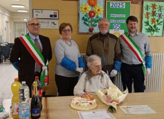 Bagnacavallo: festeggiati alla Rsa di Fusignano i cento anni di Norina Maccolini