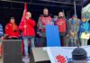 Una delegazione della Filctem Cgil Ravenna alla grande manifestazione a Bruxelles per chiedere un piano industriale europeo