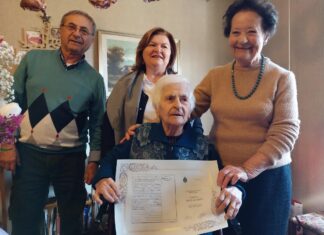 Alfonsine: cento anni per Edera Bellagamba