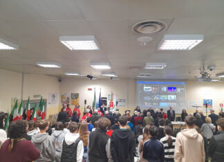 Lugo: celebrata la Giornata del Tricolore al Polo Tecnico