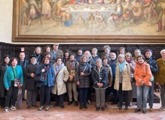 Gli AMICI della Biblioteca Ariostea di Ferrara in visita a Ravenna con gli AMICI della Biblioteca Classense