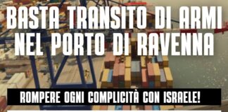 Potere al Popolo: “Basta transito di armi nel porto di Ravenna”