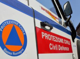 Aperto un varco per ridurre la pressione del Senio sugli argini a Tebano