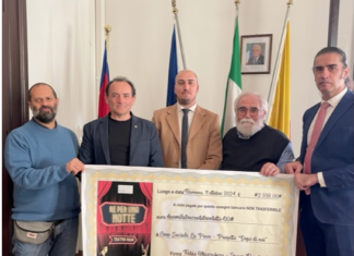 Oltre 2 mila euro donati al progetto “Don Matteo dopo di noi” dallo spettacolo “Re per una notte”