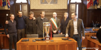 Il Ravenna FC ricevuto in comune