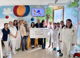 Donati alla Pediatria di Ravenna 750 euro