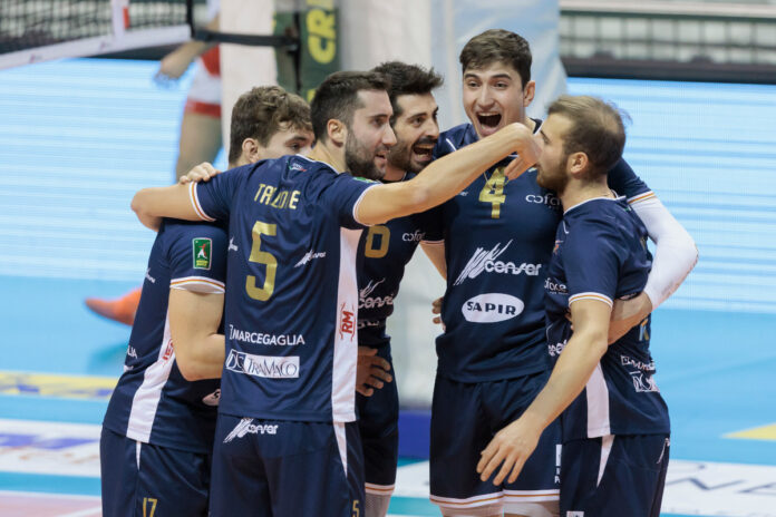 RAVENNA 8/12/2024. VOLLEY PALLAVOLO. Consar Ravenna - Campi Reali Cantù 3-0.