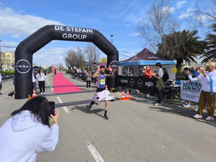 l'arrivo della 10 km m