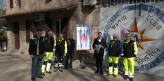 Associazione Volontari Protezione Civile R.C.Mistral: visita del presidente della regione Michele de Pascale