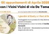 Aprile coi Vicini Vicini di via De Tomai