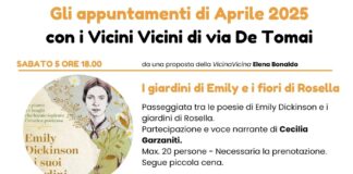 Aprile coi Vicini Vicini di via De Tomai