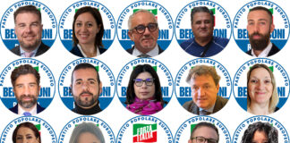 Forza Italia presenta la lista di candidati: Alberto Ancarani capolista