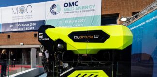 Il drone subacqueo all-electric di Saipem alla fiera OMC di Ravenna