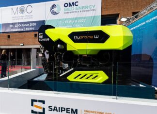 Il drone subacqueo all-electric di Saipem alla fiera OMC di Ravenna