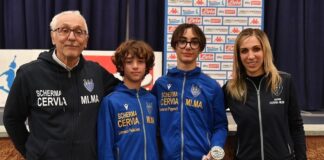 Scherma Cervia: Argento per Lorenzo Feliciani e 6° posto per Lorenzo Paganelli