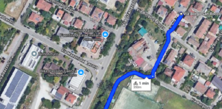 Chiude al transito un tratto della ciclabile di via Borgo San Rocco