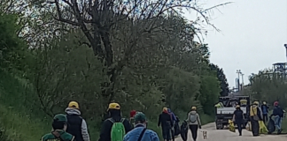 Raccolti 500 kg di rifiuti nella Piallassa Baiona da Legambiente e tanti volontari