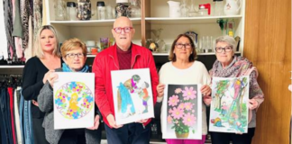 Il pittore Rutigliano ha donato le proprie opere alla Caritas della parrocchia di San Paolo