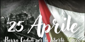 25 aprile. In Piazza Caduti per la Libertà una manifestazione alternativa
