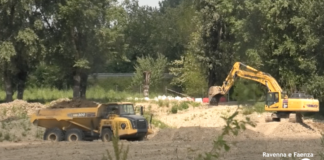 Ripresi i lavori per la realizzazione del bacino allagabile in difesa del borgo di Faenza