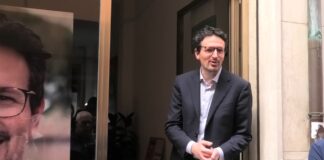 Via Antica Zecca: comitato elettorale del candidato sindaco Barattoni. “L’anagrafe torna in centro”