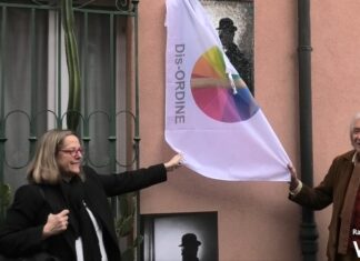 Un mosaico per Totò nel 58° anniversario dalla morte. Presente la nipote Elena De Curtis