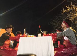 In Piazza del Popolo un’ “Azione contro tutte le guerre”