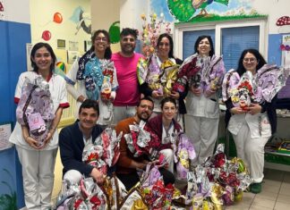 Uova pasquali ai bimbi della Pediatria di Ravenna. A donarle un privato cittadino e il Comitato Cittadino di Carraie.
