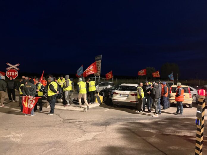 sciopero appalti marcegaglia